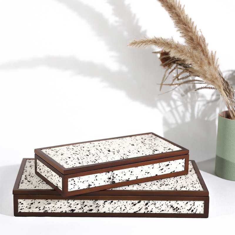 轻奢出口品质马毛饰品盒酒店别墅样板间家居客厅茶几收纳盒摆件,3C数码配件,摄像机配件,淘宝优惠券,粉丝福利购,淘宝优惠卷