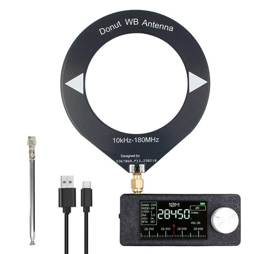 2025新款SI4732袖珍迷你短波收音机LSB USB AM FM HF SW MW VHF
