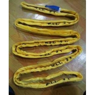 起重吊带圆形吊带环形吊装带柔性吊带三吨3吨涤纶双层圆套