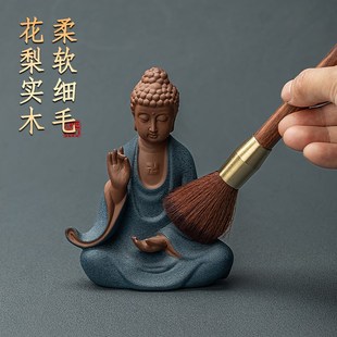 佛像清洁工具佛尘香灰清理中式铜木香压香铲香勺菩萨除灰打扫供桌