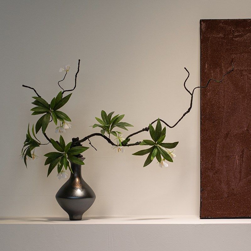 中式陶瓷花瓶侘寂风枯藤假花客厅玄关酒店桌面装饰品民宿禅意摆件,家居饰品,花瓶,淘宝优惠券,粉丝福利购,淘宝优惠卷