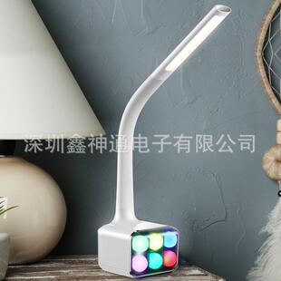 2018新品A10 台灯 七色彩球蓝牙音箱多种变幻触摸按键6颗彩灯灯球