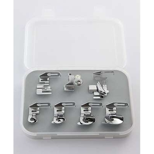 多功能家用电动缝纫机配件 卷边压脚 压脚套装 007-002