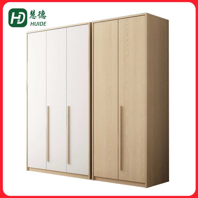 出租房衣柜经济型坚固耐用小户型简易衣橱家用卧室平开门收纳柜子