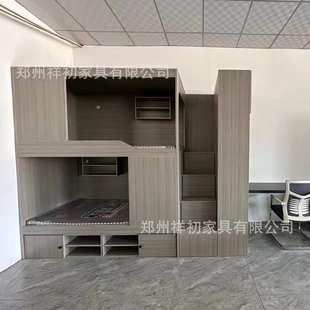 民宿青旅太空舱上下床酒店公寓床员工学校宿舍高低床上下铺厂家