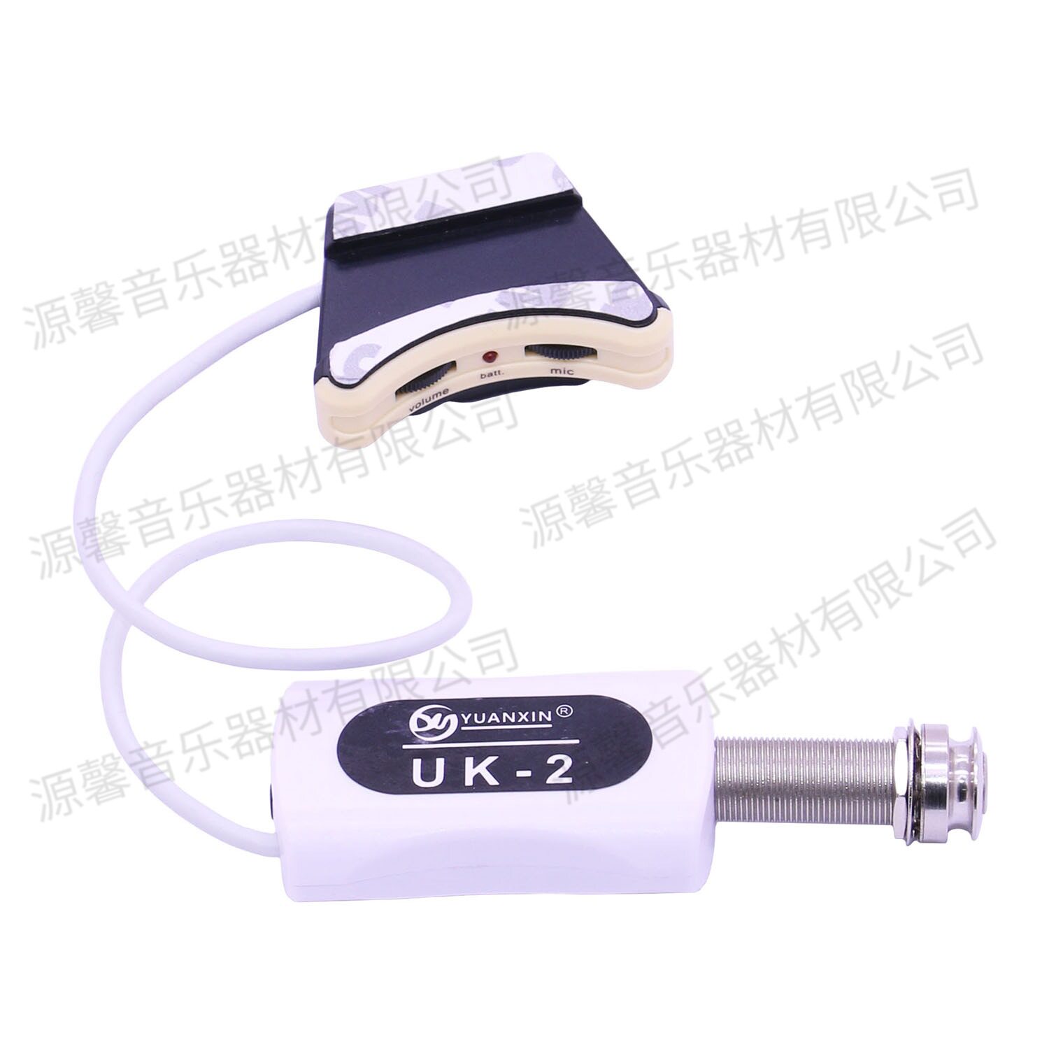 源馨UK-2乌克丽丽uk尤克里里拾音器小四弦吉他EQ均衡器批发