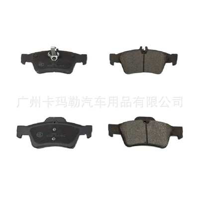 适用奔驰W212 W222 W221 W166 W205 A0074201020半后金属刹车片