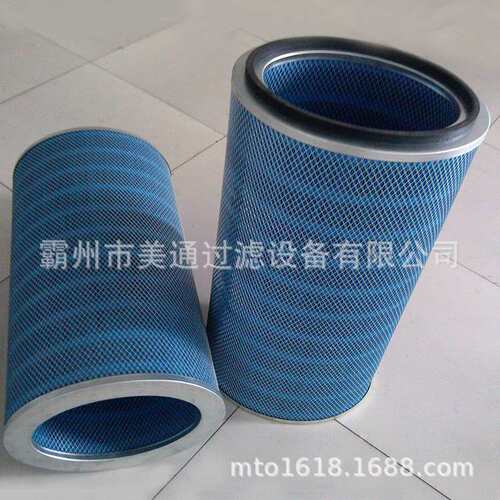宇恒 蓝色椭圆形抗阻燃 P191533 除尘滤芯 P191549