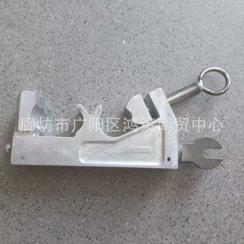 带电作业导线锁杆线夹铝合金锁杆夹高压引线锁杆夹头垂直型锁线夹