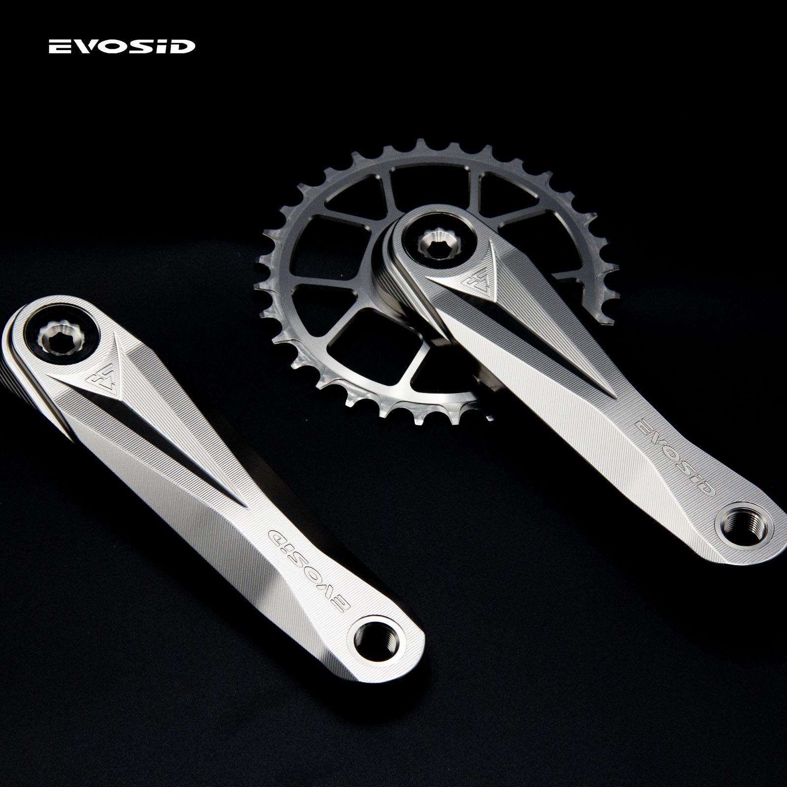 EVOSID山地车曲柄DUB29轴心Enduro DH XC越野高强度GXP直装牙盘