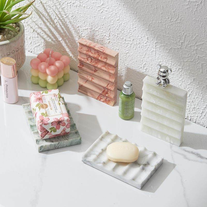 北欧风大理石香皂碟家用沥水卫生间肥皂收纳防滑肥皂盒沥水皂碟,模玩/动漫/周边/娃圈三坑/桌游,模型制作工具/辅料耗材,淘宝优惠券,粉丝福利购,淘宝优惠卷
