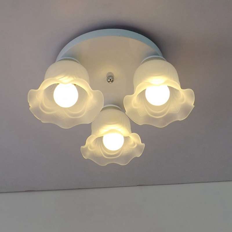 卧室小客厅灯具现代简约灯饰小卧室餐厅LED吸顶灯儿童房田园饭厅