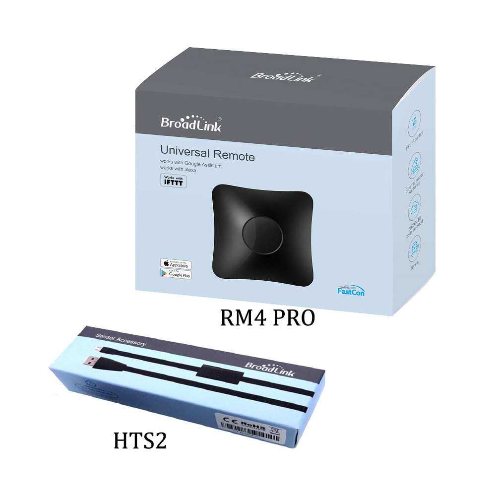 博联Broadlink RM4 Pro+HTS2红外射频手机远程智能遥控器APPi控制