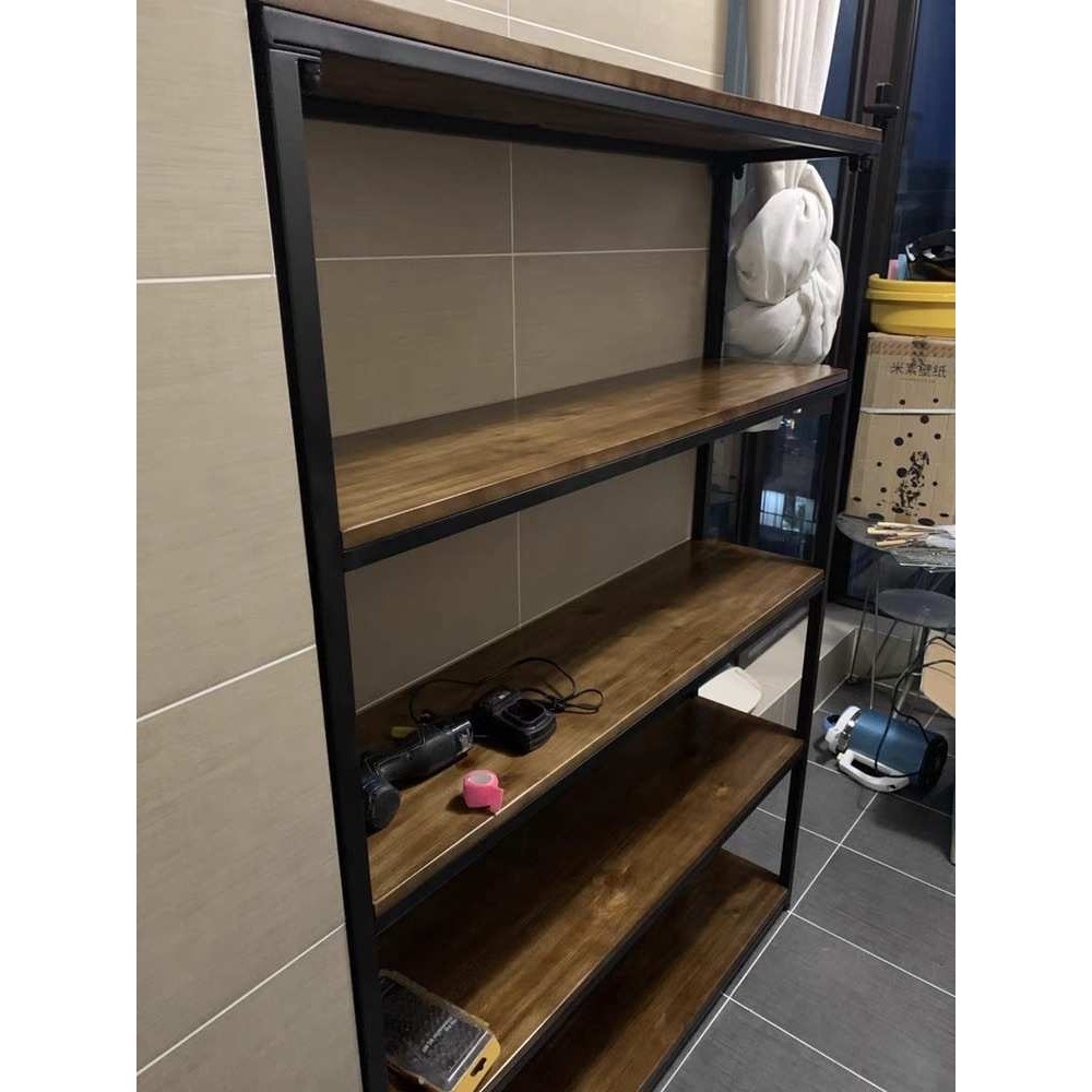 loft美式实木简约书柜陈列架厨房隔板多层置物架复古收纳铁艺新品,模玩/动漫/周边/娃圈三坑/桌游,模型制作工具/辅料耗材,淘宝优惠券,粉丝福利购,淘宝优惠卷