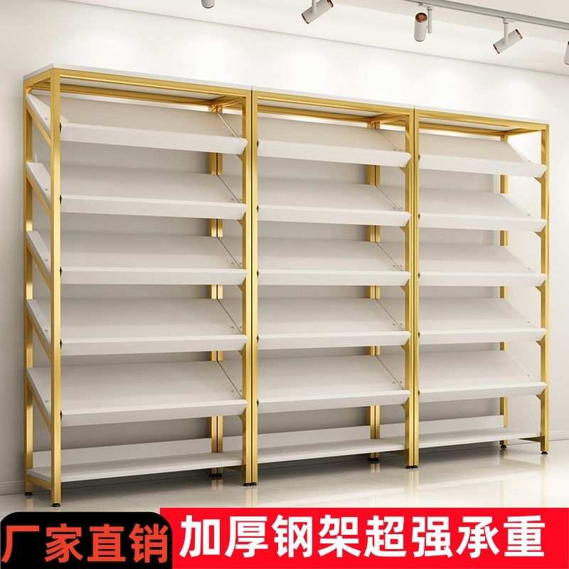 斜面展示架多层货架置物架货架实体店商用陈列架组合架子鞋店鞋架