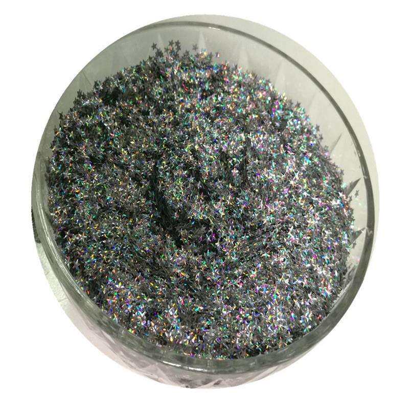 新款亮片 3D立体正方形金葱粉异型亮片动感闪光亮片 十二色