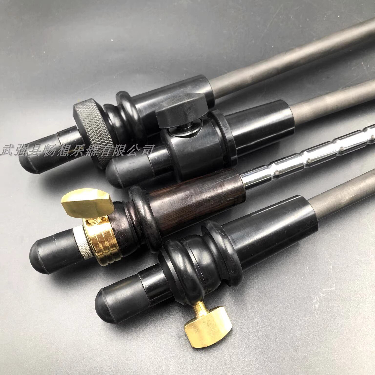 专业贝司撑脚低音大提琴尾柱碳纤维尾柱脚撑3/4-4/4,贝斯配件