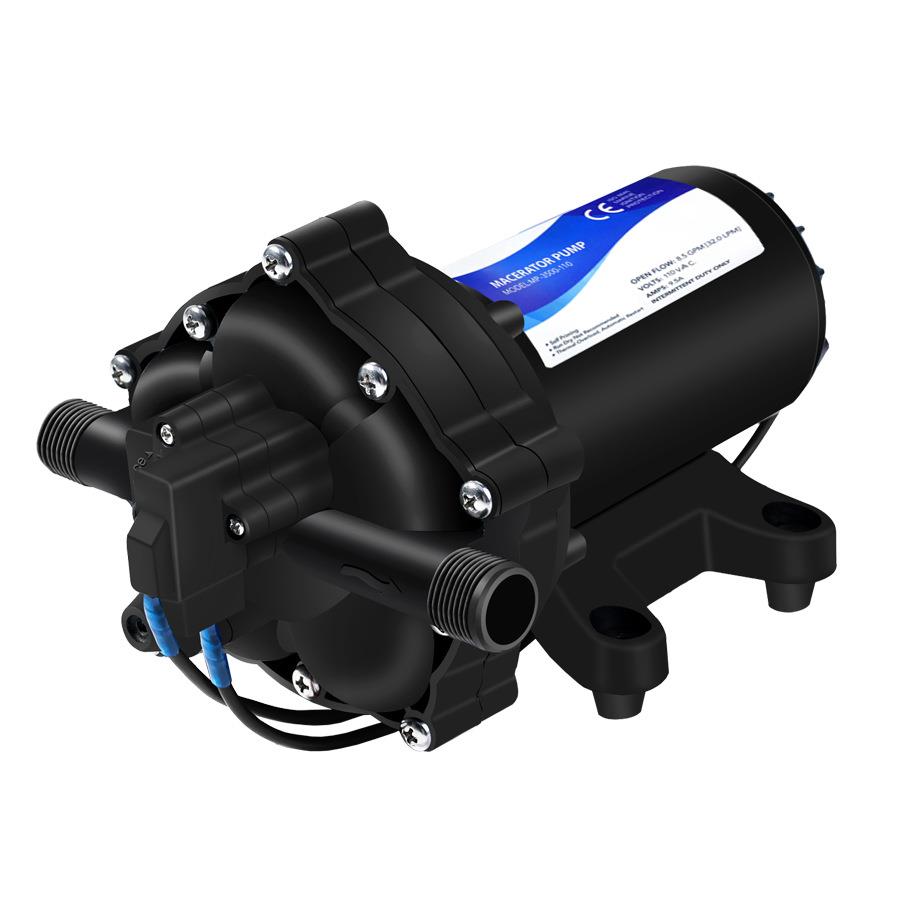 五腔110V220V交流电动水泵水箱储水转移泵家用设备供水高压清洗泵