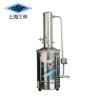 不锈钢电热蒸馏水器(普通型)DZ5 DZ10 DZ20蒸馏水机 蒸馏水装置