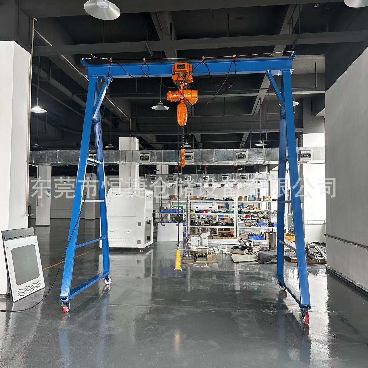 供应小型龙门架车间吊模具拆装式龙门吊架户外移动电动葫芦龙门架