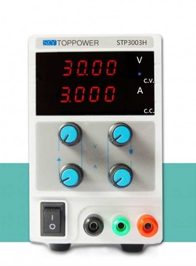 30V3A可调直流稳压电源SKYtoppower天拓源STP3003/3003H 110/220V