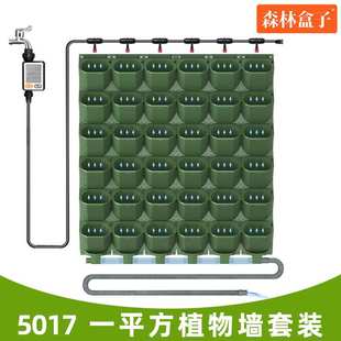 森林盒子5017植物墙花盆一平米套装阳台花园智能灌溉浇水系统全套