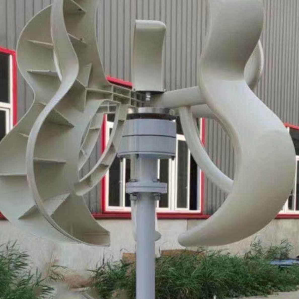 垂直轴风力发电机12v直流小型家用低速永磁风力发电机家用220v