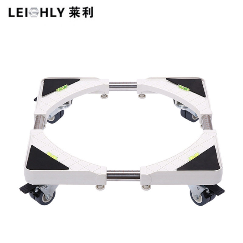 厂家热销款跨境洗衣机底座冰箱洗衣机移动支架厨房可活动冰箱托架