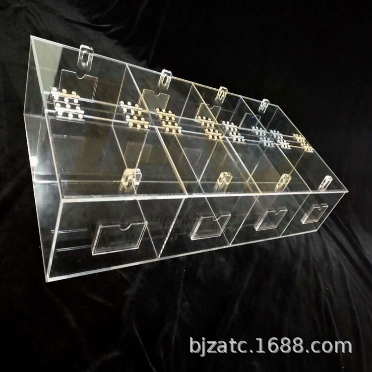 亚克力干果展示盒 有机玻璃陈列架 超市商城均可使用 厂家直销