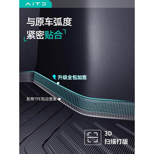 ?适用于沃尔沃XC60S90S60XC90XC40V40S60L汽车TPE后备箱