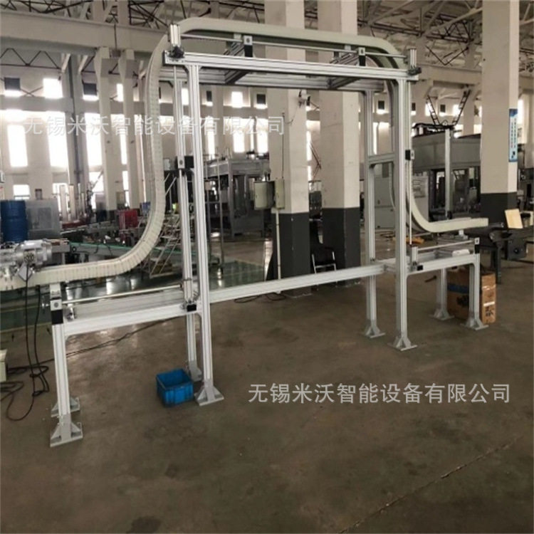 空桶罐装塑料瓶易拉罐等输送 红酒饮料跨楼层夹持升降 空瓶满瓶