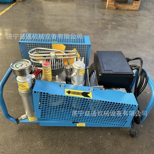 100L小型空气充填泵 正压式消防呼吸器 移动式空气压缩机