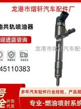 0445110383共轨喷油器电喷喷油嘴0445110383适用于东风朝柴