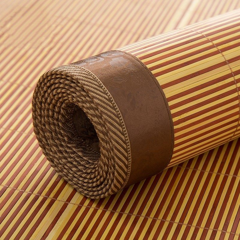 2024新款夏季竹席学生宿舍单人凉席夏天0.9m上下铺床可折叠草席子,床上用品,竹席,淘宝优惠券,粉丝福利购,淘宝优惠卷