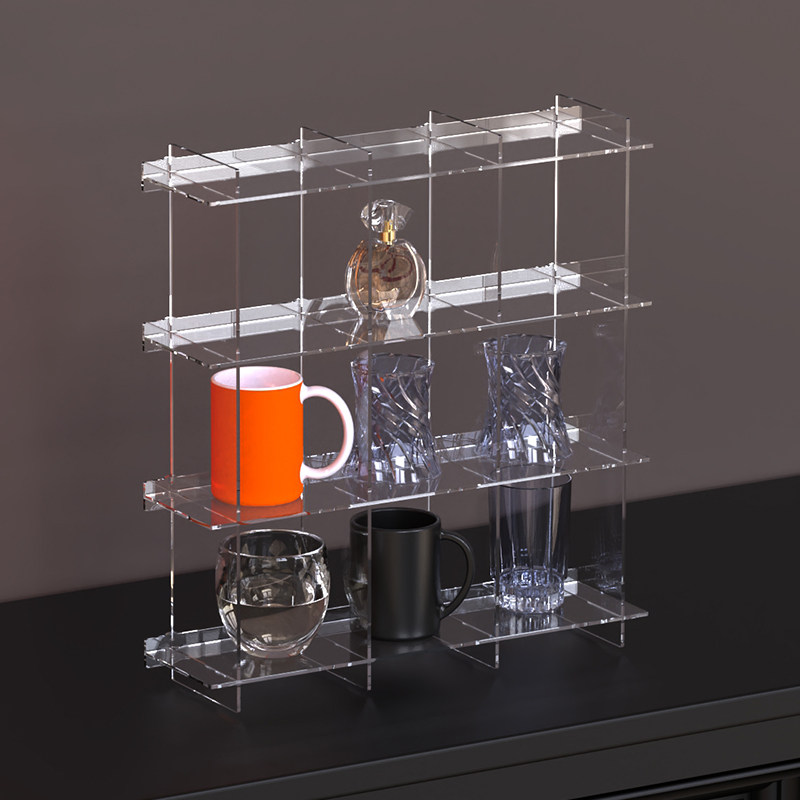 桌面收纳盒茶杯马克杯展示架餐桌杯架玻璃杯架子水杯亚克力置物架,收纳整理,桌面收纳盒,淘宝优惠券,粉丝福利购,淘宝优惠卷