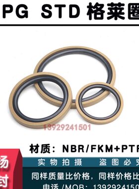 四氟活塞封STD PG 格莱圈190/195/200/210/220/230/225/240*8.1