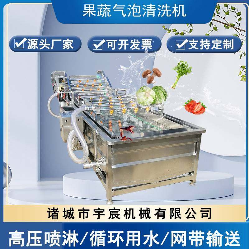 全自动果蔬海鲜气泡清洗机菠萝蜜榴莲清洗机预制菜加工全套设备,清洗/食品/商业设备,其他食品加工设备,淘宝优惠券,粉丝福利购,淘宝优惠卷