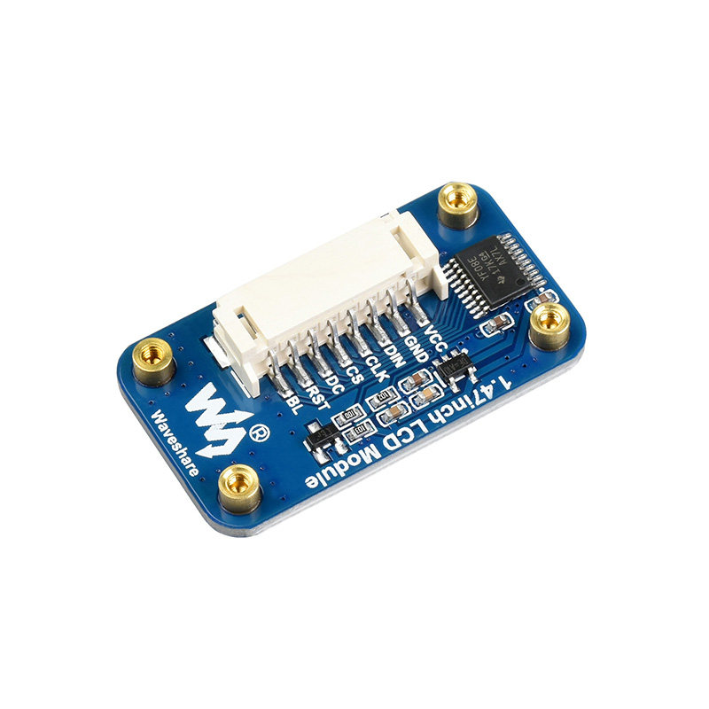 微雪 树莓派扩展板LCD 1.47寸彩色显示屏 SPI通信 圆角屏幕模块,电子元器件市场,显示屏/LCD液晶屏/LED屏/TFT屏,淘宝优惠券,粉丝福利购,淘宝优惠卷