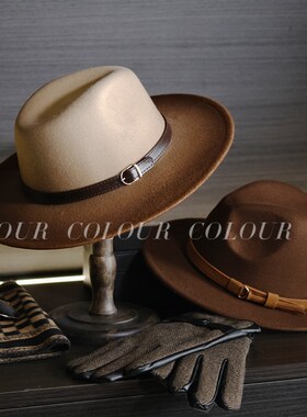 【复古绅士帽子合集】样板间男女帽小香风优雅爵士礼帽衣帽间摆件