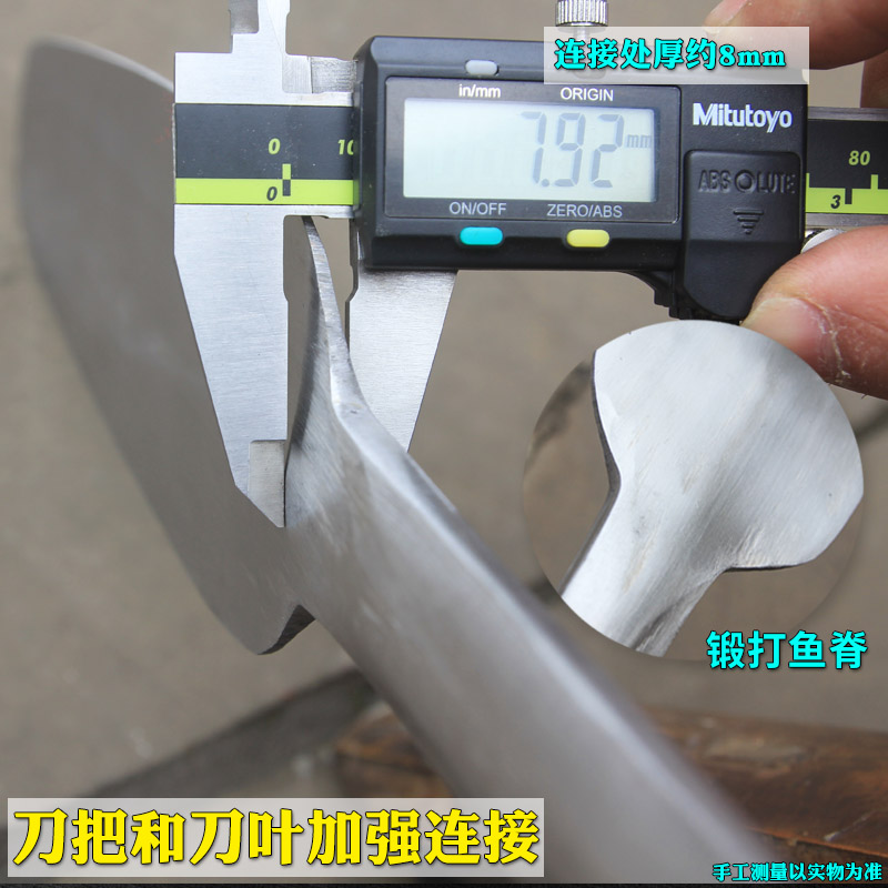 不锈钢砖刀手工锻打双面瓦刀泥刀泥瓦匠工具全不锈钢圆头砌砖刀