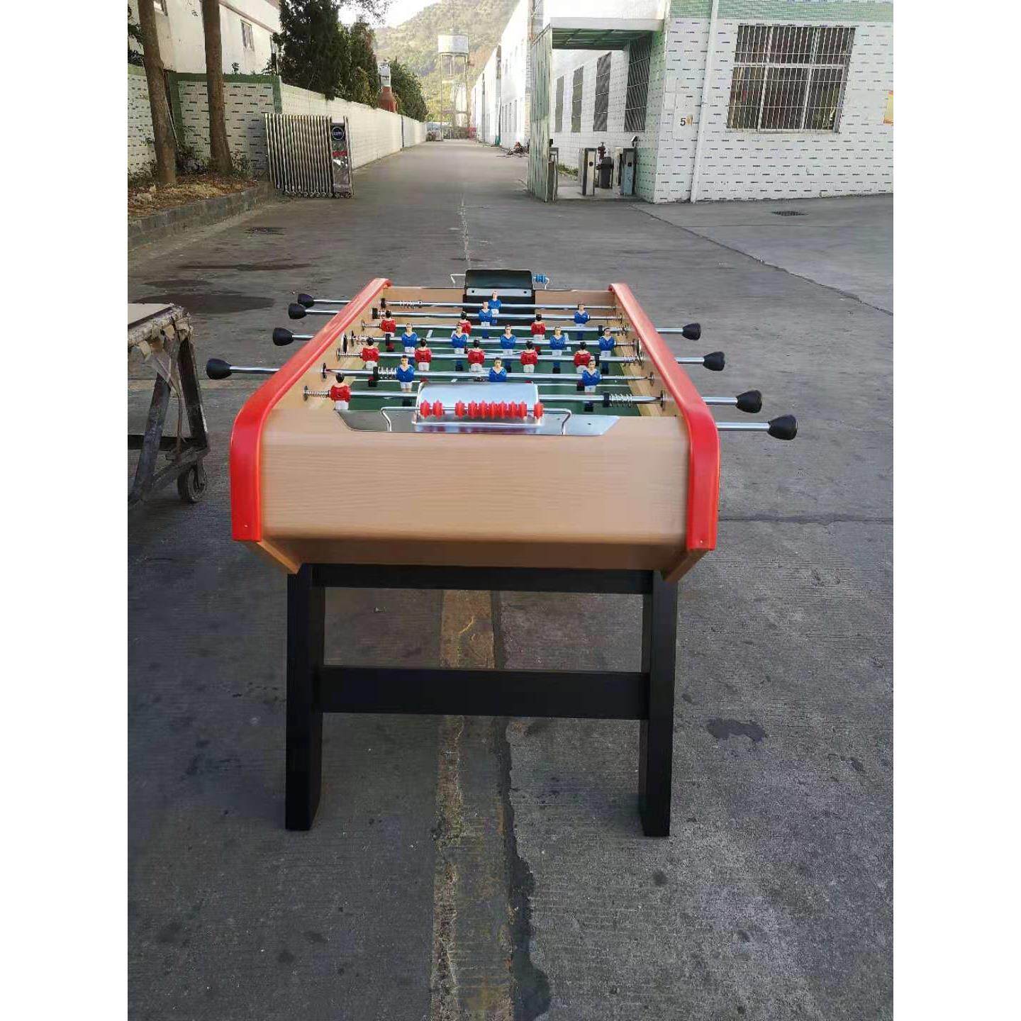 双子星成人法式伸缩杆足球机桌上足球游戏