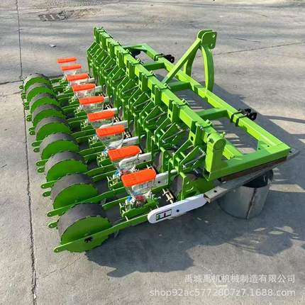 四轮后置蔬菜药材播种机悬浮式小粒种子精密播种机