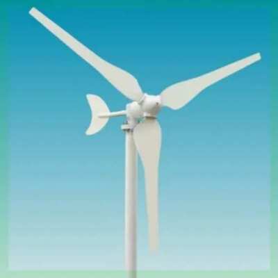 厂家供应300W12V风力发电机六叶片/小型风能设备微风启动家用220V