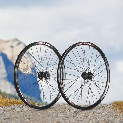 太阳圈MTX33/39锐杰逊对锁土坡车花鼓单速轮组26寸配16T飞轮5培林