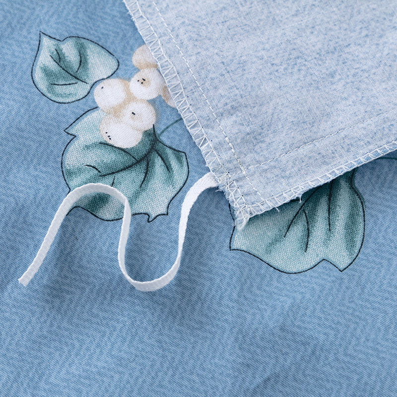 纯棉四件套全棉被套200X230双人被罩220x240cm2.2x2.4米床单套件