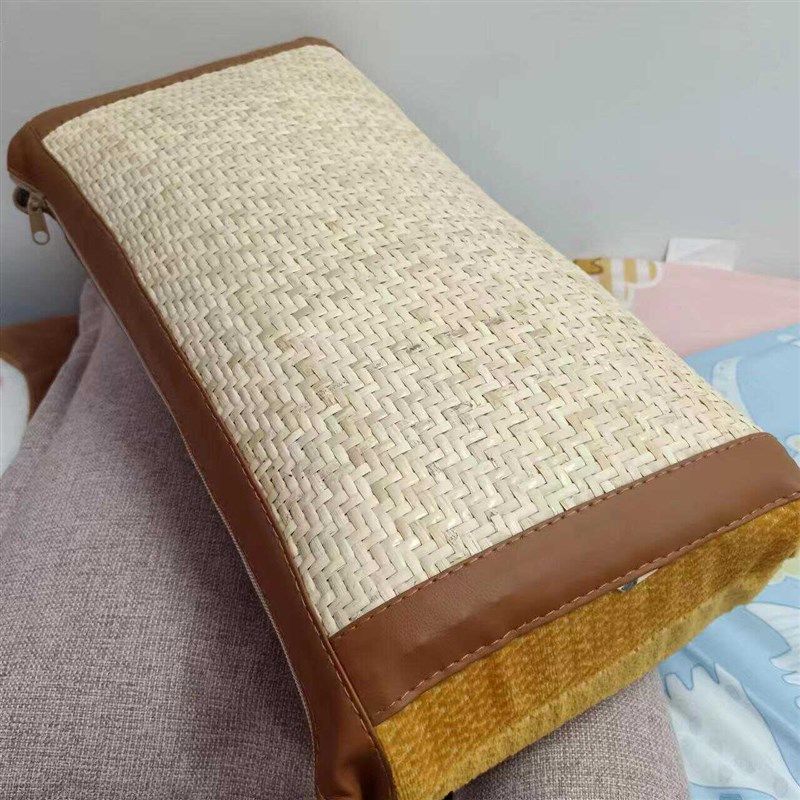 印尼天然藤枕头传统手工编织凉枕透气吸汗舒适成人家居酒店用品,床上用品,枕头/枕芯,淘宝优惠券,粉丝福利购,淘宝优惠卷