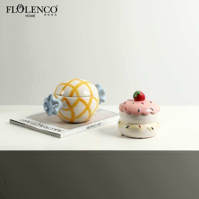 北欧 ins风创意糖果零食陶瓷罐样板房客厅茶几吧台趣味装饰品摆件,模玩/动漫/周边/娃圈三坑/桌游,模型制作工具/辅料耗材,淘宝优惠券,粉丝福利购,淘宝优惠卷