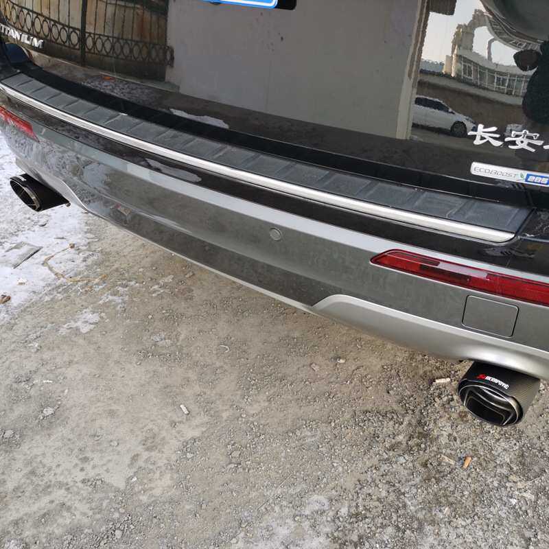 适用于20-21福特探险者尾喉改装不锈钢排气管装饰套配件翼虎排气