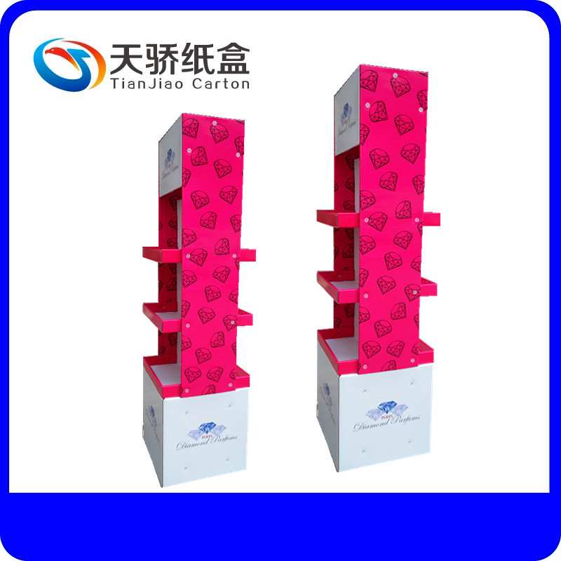 纸货架多方位纸展示架纸展架各种展示盒PDQ产品纸盒厂家供应