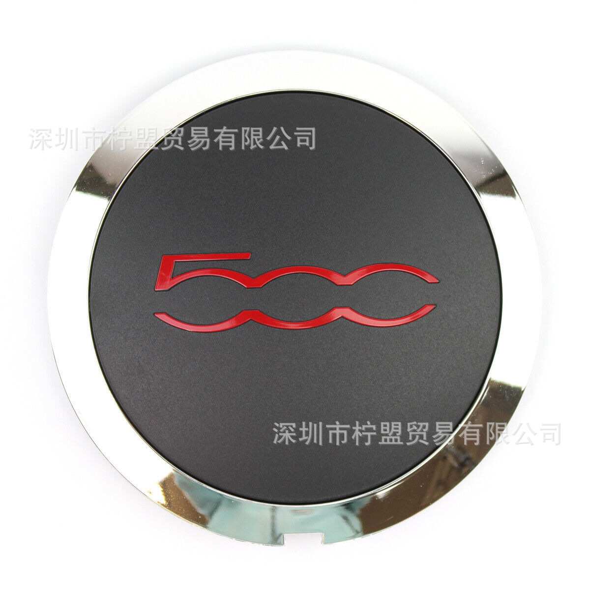 菲亚特500 C L X轮毂盖车轮盖轮辋盖黑色铬51884863